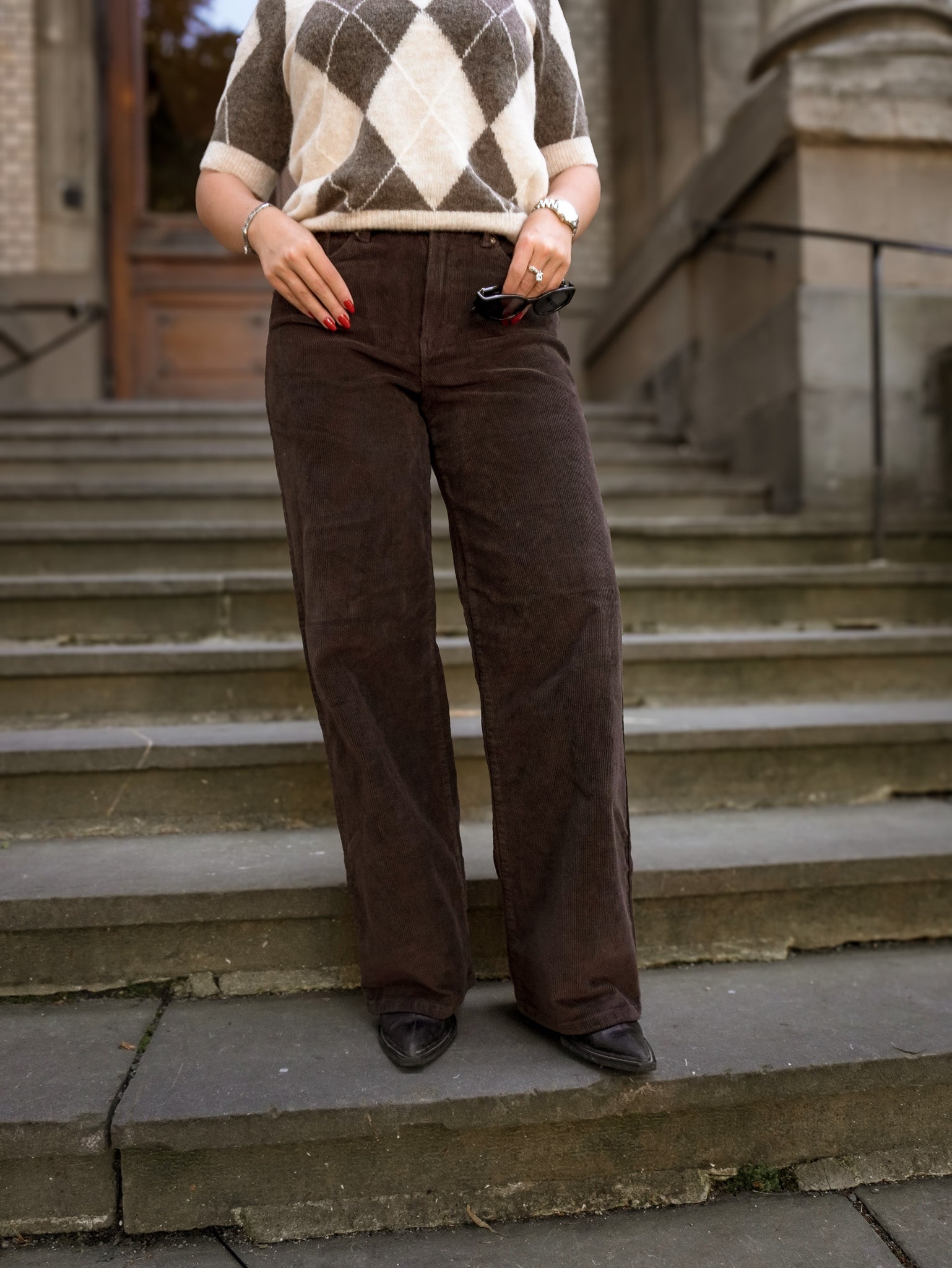 ONLHOPE Trousers - Black Coffee